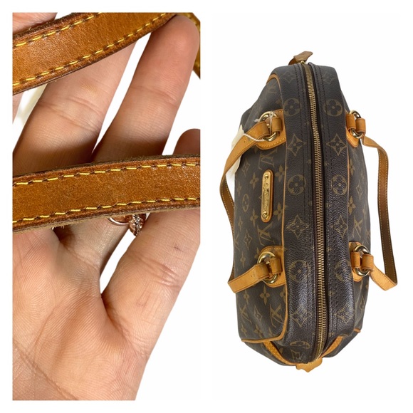 Louis Vuitton shoulder bag Montorgueil PM Brown - Picture 7 of 13